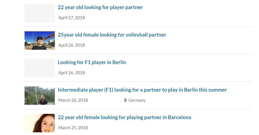 Browse existing ads